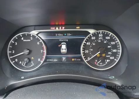 2022 Nissan Sentra Sr Xtronic Cvt z USA, uszkodzony, nr VIN 3N1AB8DV6NY314979